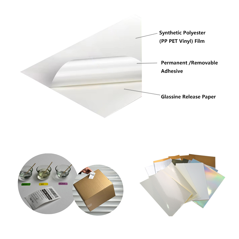 Custom Private Sticker Logo Packaging Labels Writing Self Laminating A3 A4 Label Sheets Printers Laminator Die Cut Machine