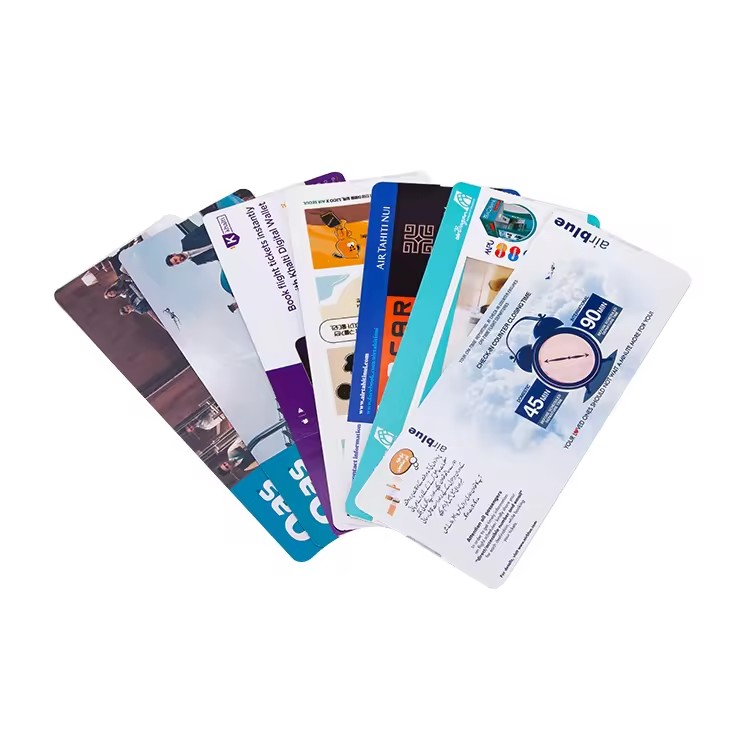 Wholesale Custom Logo Printing Thermal Paper Cheap Flights Tickets Boarding Pass Printing Airline Boarding Pass