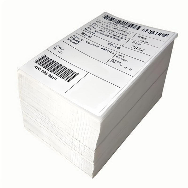 4" X 6" White Direct Thermal Address Shipping Label Thermal Printer Waybill Blank Adhesive Paper 4x6 Sticker Labels