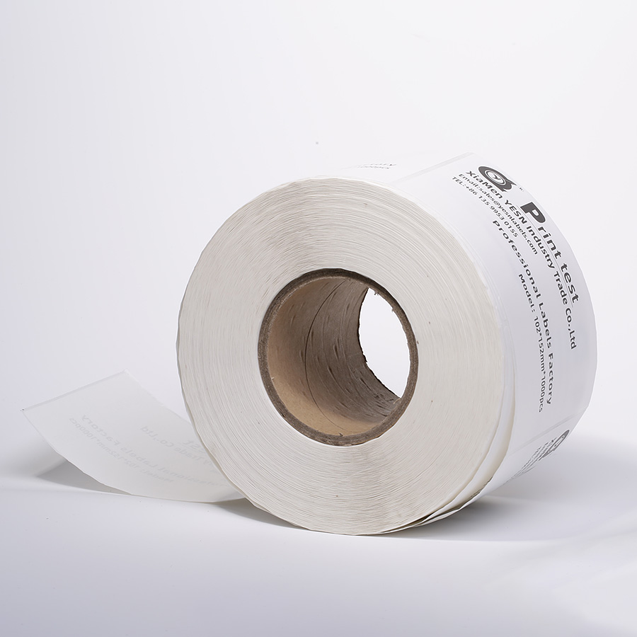 Eco-Friendly Recyclable Sticker Labels Good Quality 4 X 6 Direct Thermal Paper Shipping Label Fanfold Or Roll