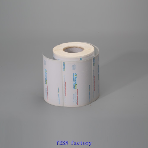 LABELS Size  Printing content  Perforation line  Rolling direction